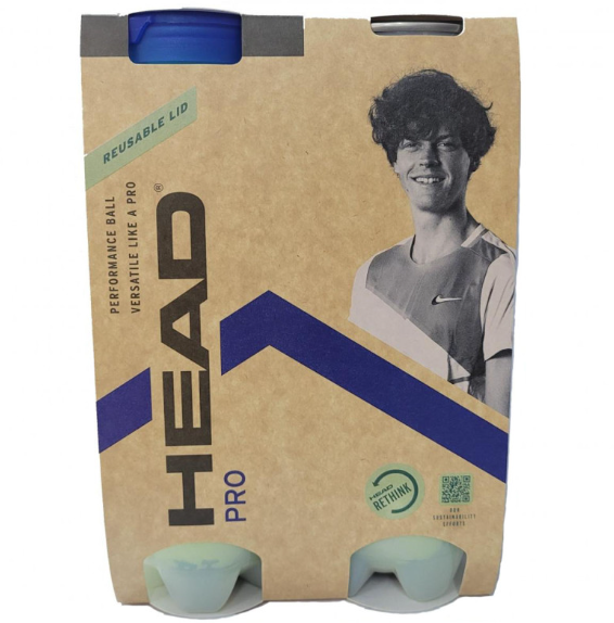 2 Tubos de Bolas Head Pro (6 unidades/3 em cada)